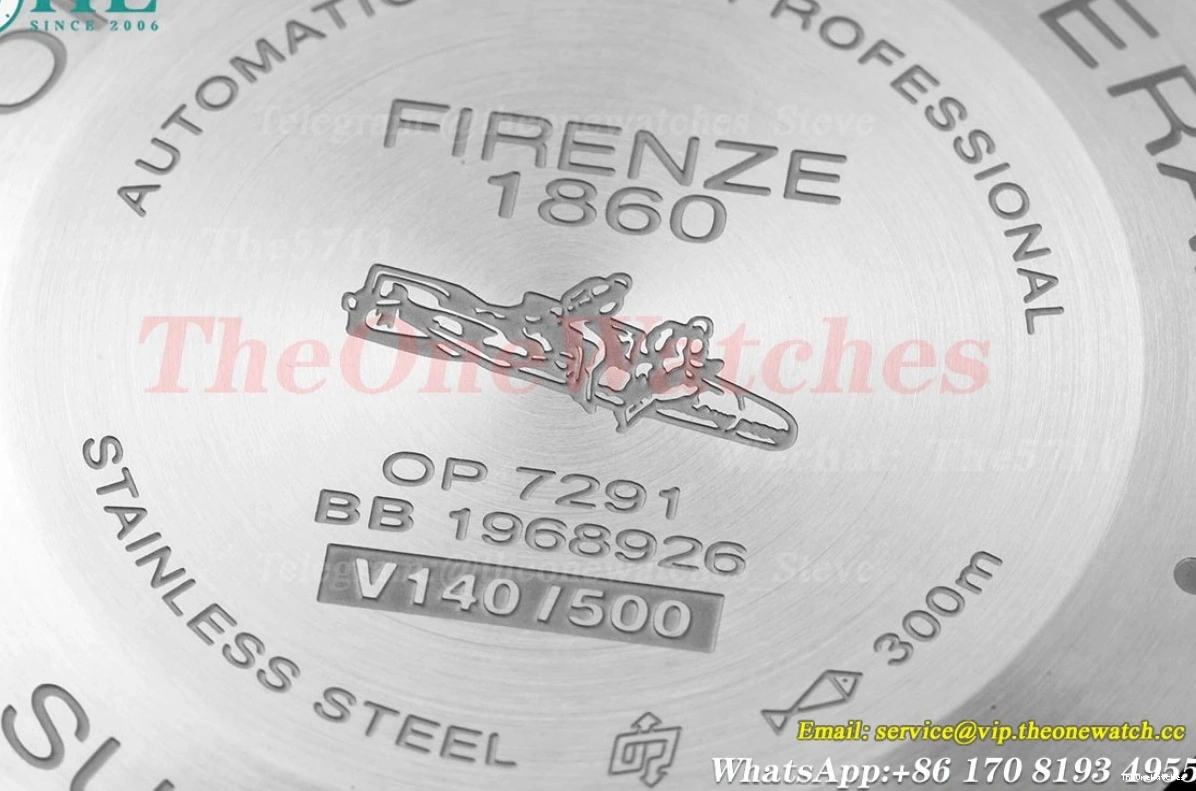 SS VSF Verde P900 RU Submersible 42mm PAM1055 Milit Green 0412